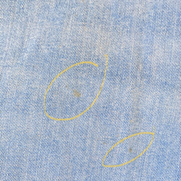 Preloved Topshop Men's Skinny Denim Jeans Blue Size 32 - Small Marks - Picture 5 of 15